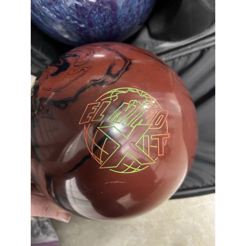 Storm Bowling Ball - El Niño X-It - 15 Lbs - Drilled